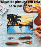 pintura em tela para iniciantes