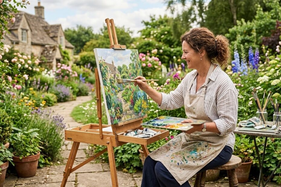 Arte terapia: como usar a pintura para reduzir ansiedade