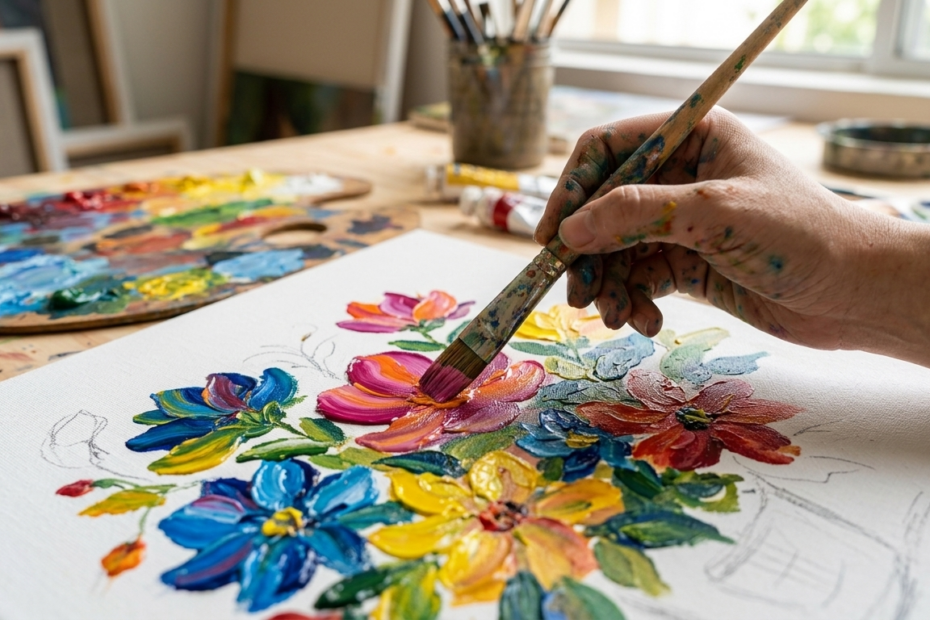 Arte terapia: como usar a pintura para reduzir ansiedade